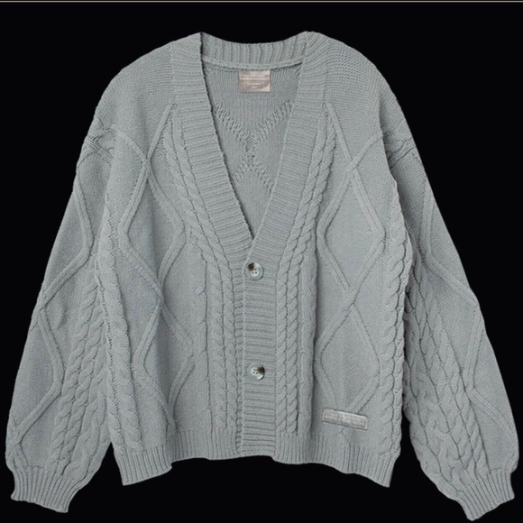 Taylor Swift The Tortured Poets Department Gray Cardigan In Hand Size M/L - Picture 2 of 5